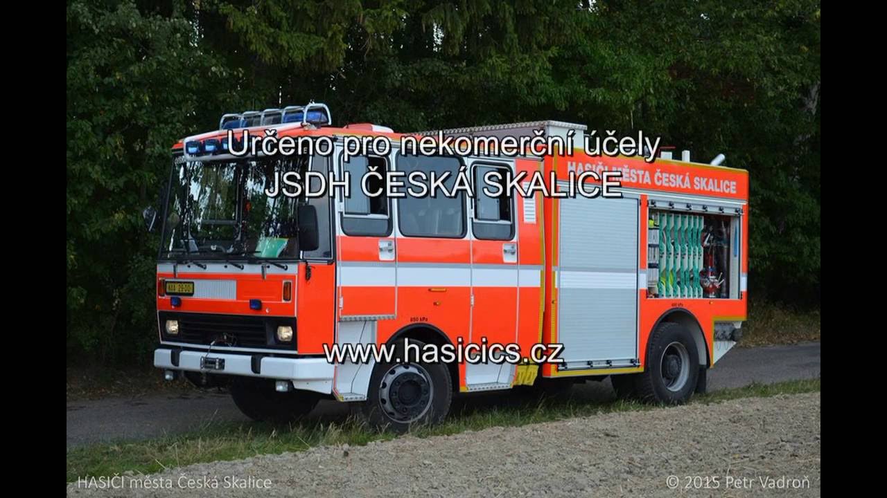 Požár lesa, Přibyslav 08.08.2015