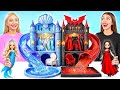 Строим Удивительный Кукольный Домик | Русалка vs Вампир Челлендж от Multi DO Girls