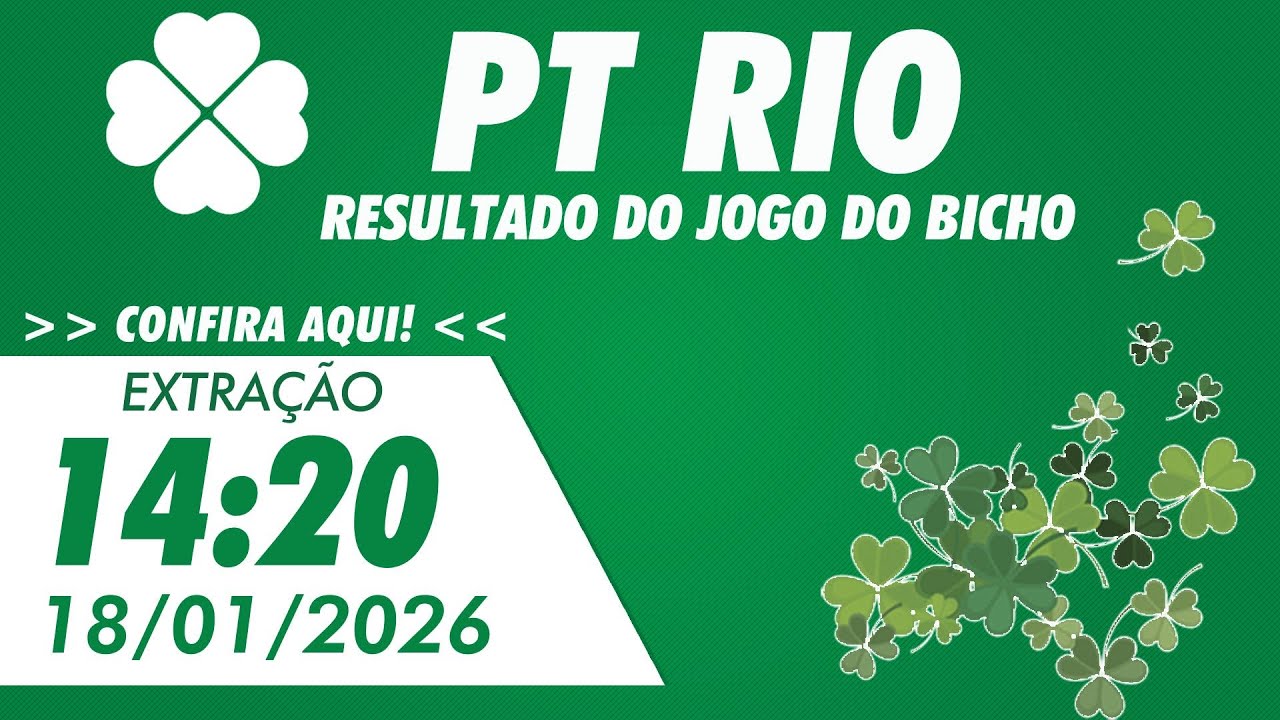 🍀 Resultado da PT Rio 