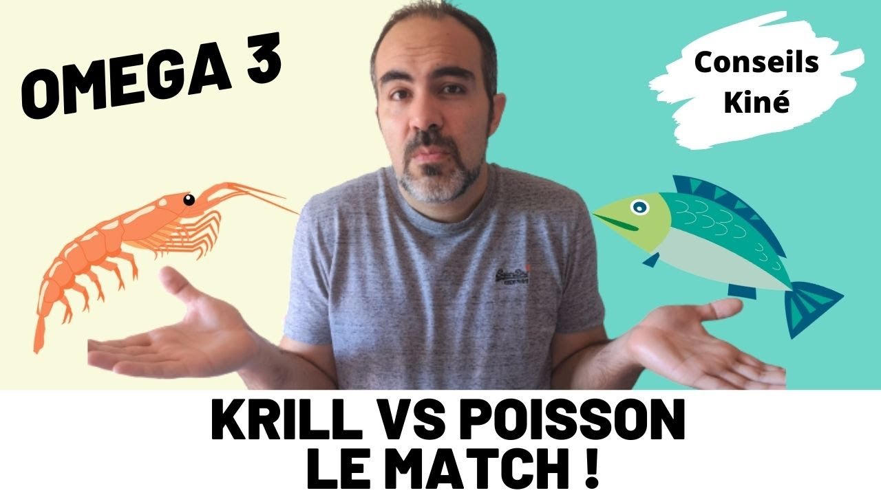 Bien choisir ses OMEGA 3 HUILE DE KRILL ou HUILE DE POISSON ? YouTube