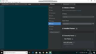 How to change  UI Theme & Syntax Theme inside Atom Text Editor screenshot 4