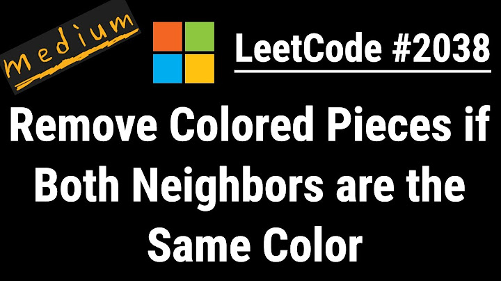 Remove Colored Pieces if Both Neighbors are the Same Color - LeetCode #2038 | Python, Java, C++