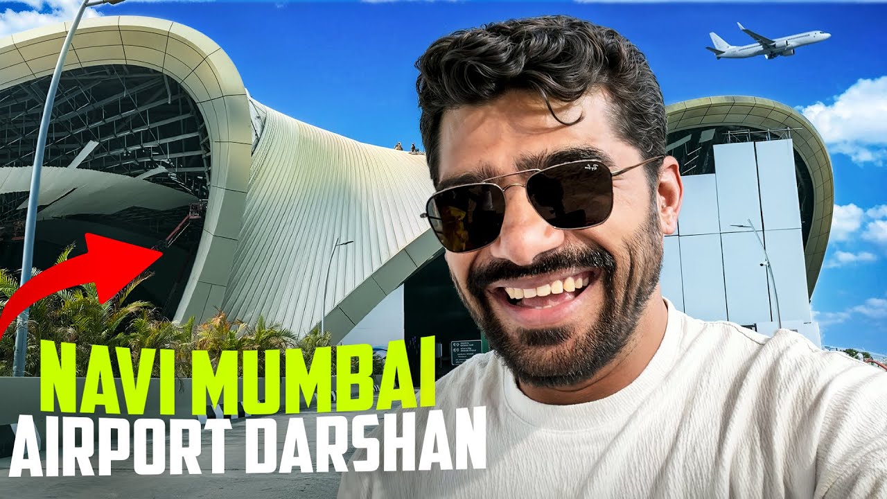 नवी मुंबई Airport से पकडी 1st Flight Aur Hui Hava Tight | Vlog No . 367