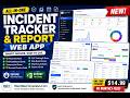 Incident Tracker and Report  Web App