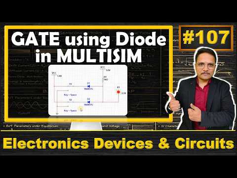 AND Gate and OR Gate using diode in Multisim | Engineering Funda