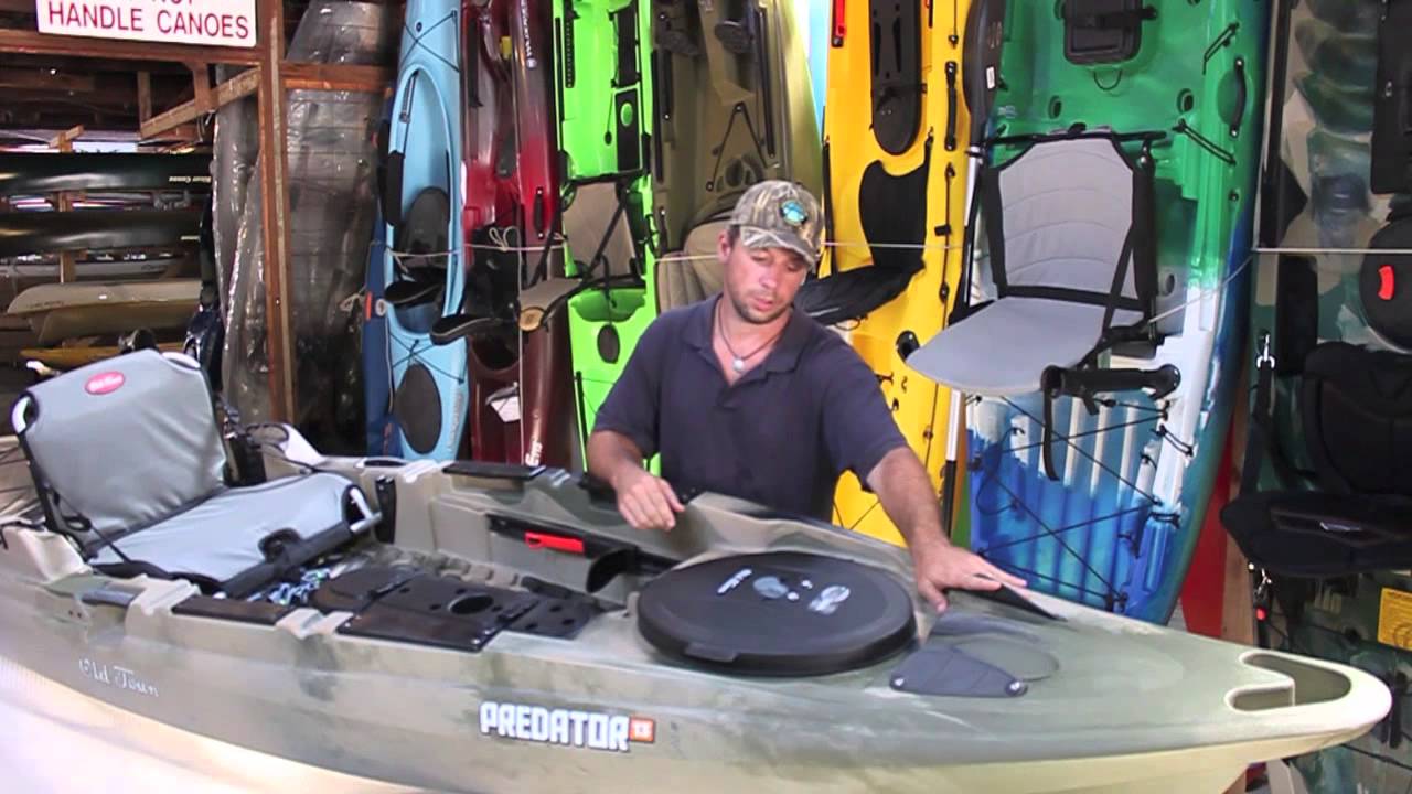 Unwrapping the Old Town Predator 13 Fishing Kayak at Appomattox River Co. YouTube
