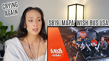 SB19 performs "MAPA" LIVE on the Wish USA Bus REACTION