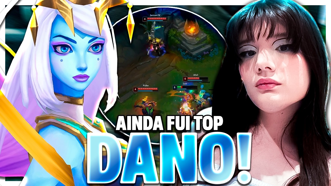 LOL: NÃO ADIANTA CAMPAR A RAINHA DO GAP QUE ELA CARREGA IGUAL! | Sabrinoca