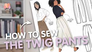 Summer Pants Sewalong | Style Arc Twig Pants
