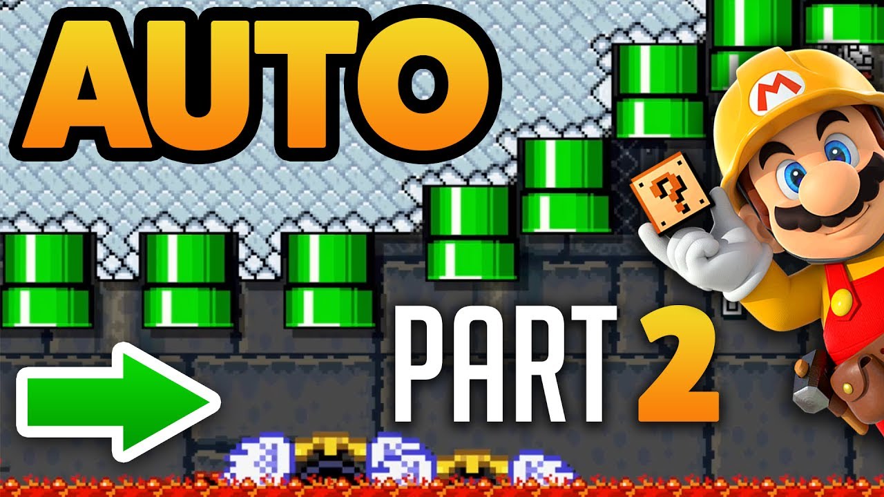 Super Mario Maker - AUTO LEVELS Part 2! - Level Showcase - YouTube