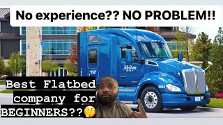 BEST TRUCK COMPANY to go to with NO EXPERIENCE | HOW TO MAKE $75K+ in 1st year #trucking #CDL