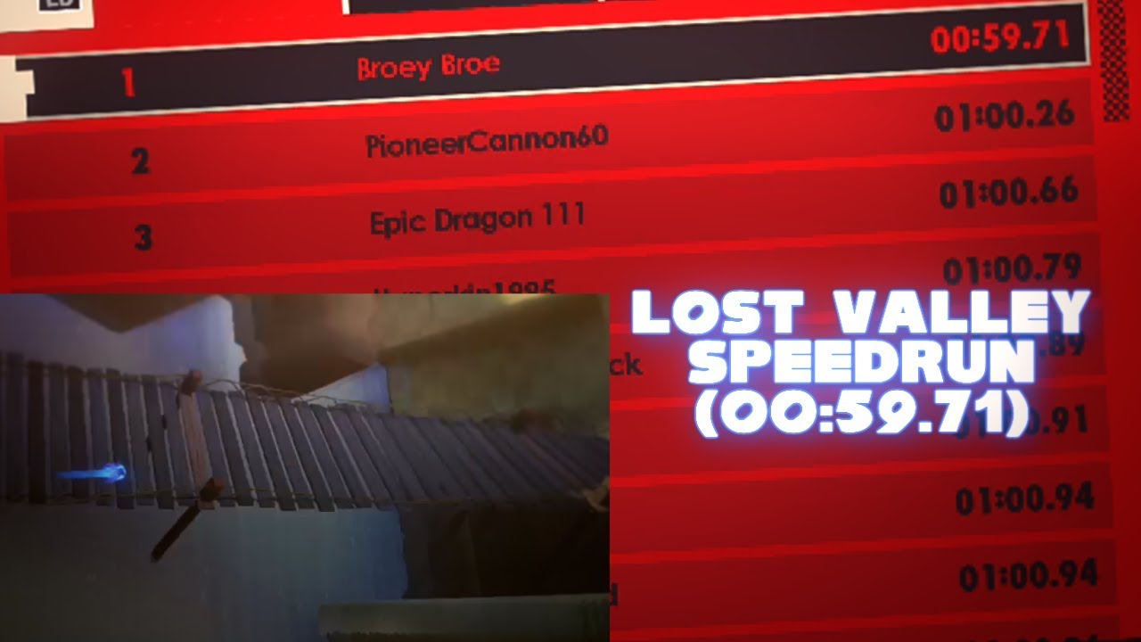 SONIC FORCES - Lost Valley Speedrun (