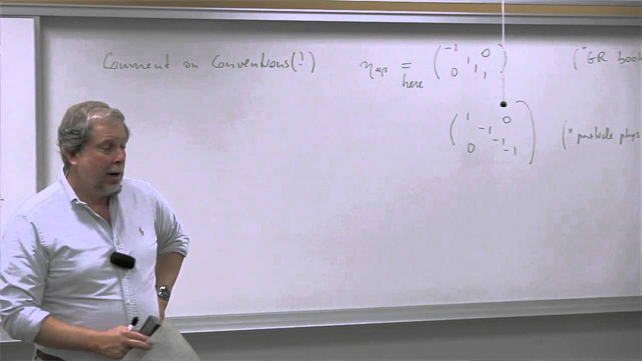 Lec 02. Einstein's General Relativity and Gravitation: Special Relativity 1