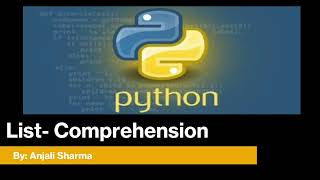 14. List Comprehension | List in Python | Python Lectures |