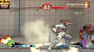 Guile combo (in a match)
