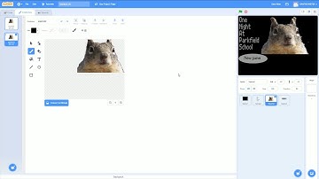 (Test)How to Make A fnaf Fan Game on Scratch Ep1 Title Screen.