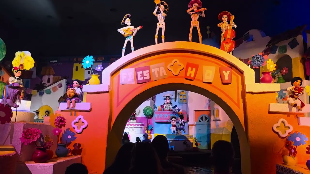 Come take ride with me on three amigo ride at epcot