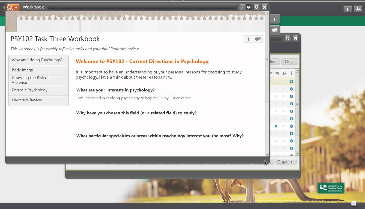 Workbooks psychology workbook : How to edit your workbook and use the PebblePad help - YouTube