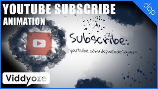 YouTube Subscribe Animation - Viddyoze Tutorial