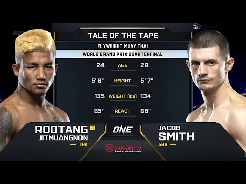 Rodtang Jitmuangnon vs. Jacob Smith | ONE Championship Full Fight