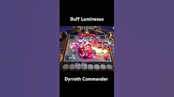 New buff Luminexus ft. Dyrroth Commander #mcgg #gaming #mobilelegends