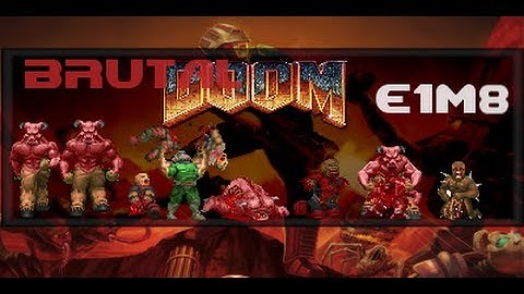 Doom E1M8 Phobos Anomaly - Brutal Doom 0.7