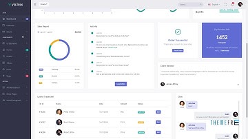Veltrix - The Ultimate Admin and Dashboard Template      Freeman Yout