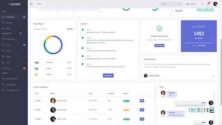 Veltrix - The Ultimate Admin and Dashboard Template      Freeman Yout