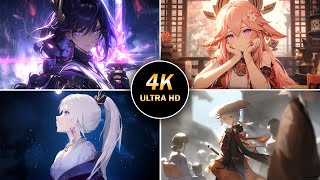 Top 10 Best Genshin Impact 4K Live Wallpapers 2024 -The Wallpaper Guru