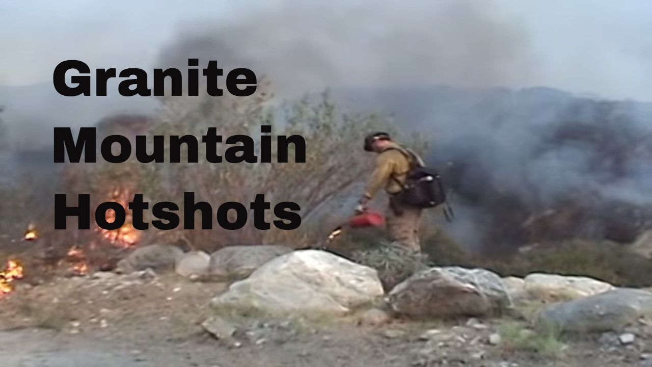 Granite Mountain Hotshots Firing Out during the Station