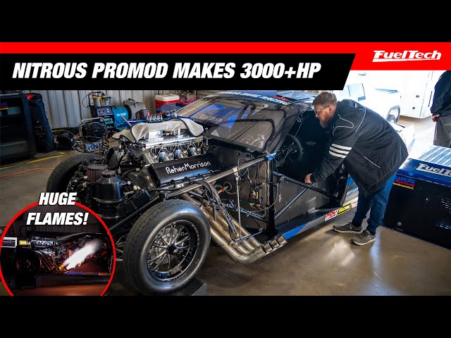 3000+HP ProMod Shakes the Building! | David Janes Racecars - YouTube