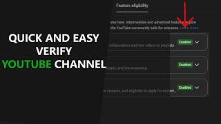 ✅ Verify YouTube Channel Fast and Easy without a Phone Number - 2025 ✅