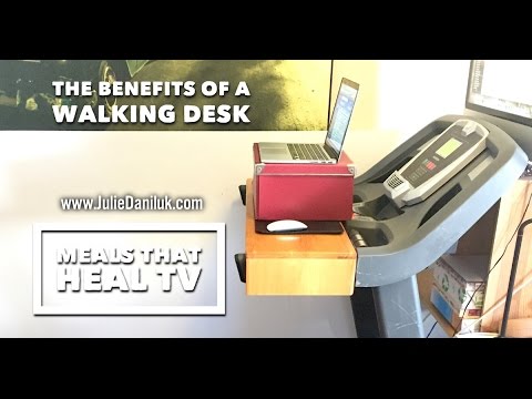 The Benefits Of A Walking Desk Youtube