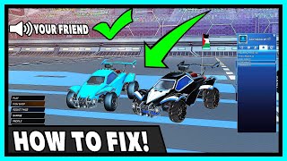 How To Fix Voice Chat In Rocket League For Cross Platform