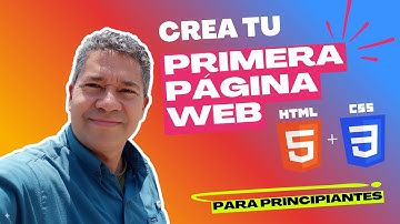 Crea tu primera página web con html5 - css3.  Nuevas tendencias  del diseño web - Parte IX