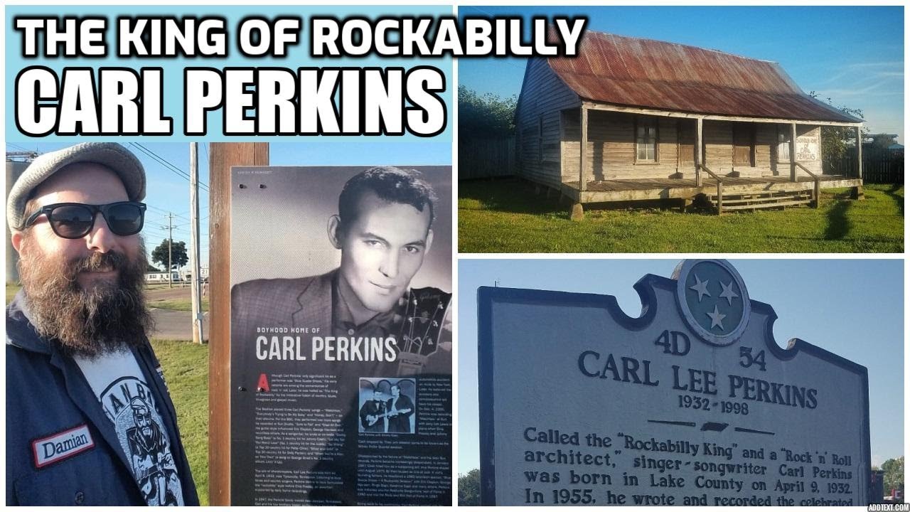 Visiting Carl Perkins House, Gravesite & Childhood Home YouTube