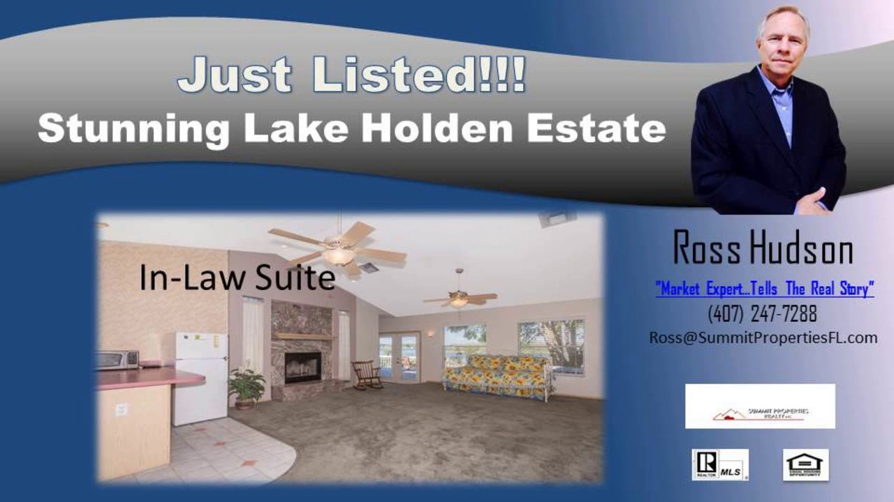 House for sale on Lake Holden Hills Dr 4 bedrooms 3 baths Orlando FL 32839 YouTube