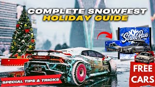 CarX Street New Battle Pass (Street Pass) is here🔥 | Snowfest Holiday Event Guide | #stargazer