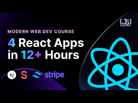 Modern React Web Development Full Course – 12 Hours | 4 Real Industry Web Applications