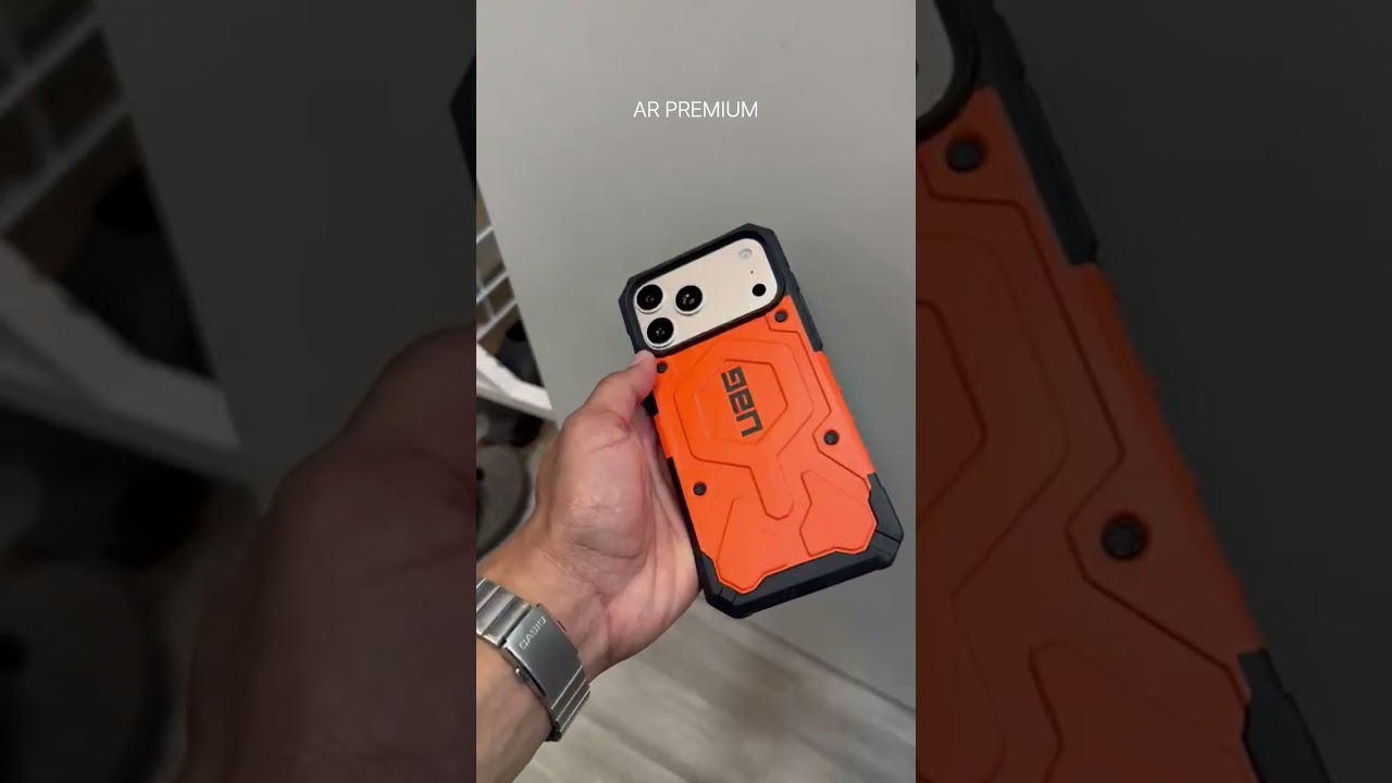 Play the product video for UAG Pathfinder Case for iPhone Series with MagSafe Support Rugged Protective Cover