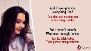 Enough - Sami Rose (Lirik Lagu Terjemahan)