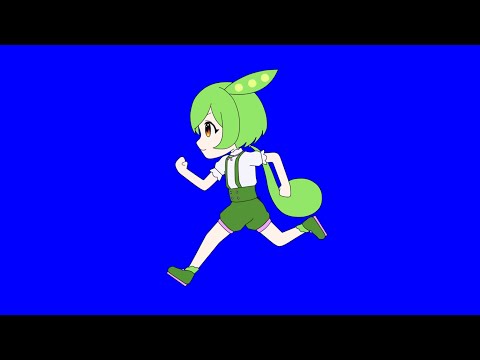 【アニメ】走るミニずんだもんBB＋使用例
