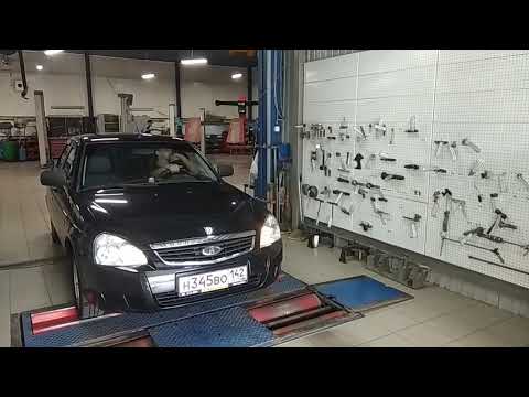 Диагностика подвески на стенде. Проверка стоек амортизаторов