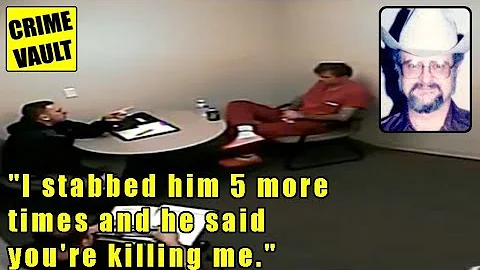 Murder confession: Brandon Wright | A man walks in...