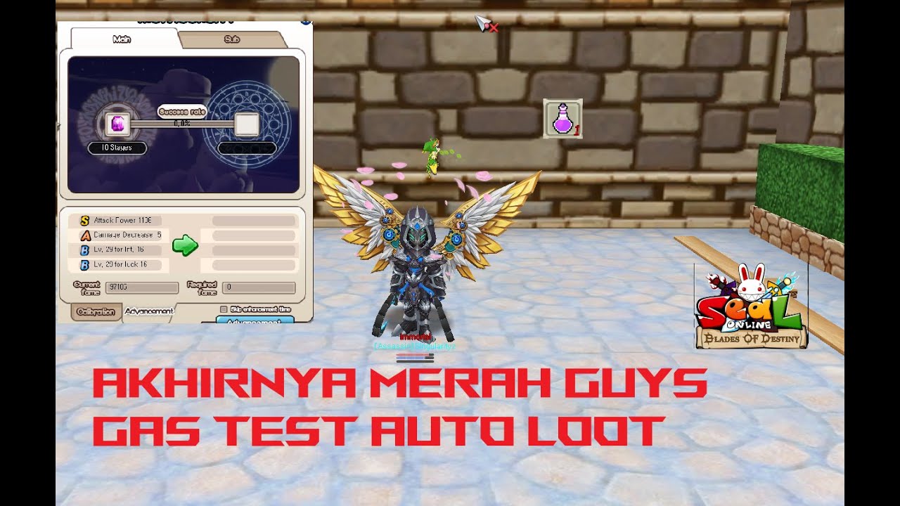 Live Seal Bod Daily : Akhirnya Merah, Test Auto Loot Guys 