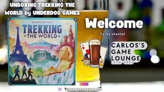 Trekking the World 2nd Edition Unboxing - Kickstarter Edition!