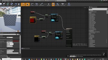 UE4 Tutorial - Move texture with material parameter / Unreal Engine 4
