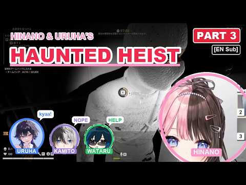 【Part 3】DarkHours — VSPO's Heist-Horror Chaos ft. Uruha, Hinano, Kamito & Day1week | ENG SUB