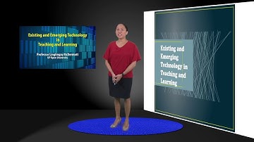 Existing and Emerging Technology in Teaching and Learning | Prof. Linglingay McDermott