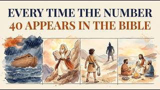 Every Time the Number 40 Appears in the Bible Explained